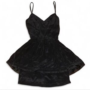 Elegant Black Dress - Size S